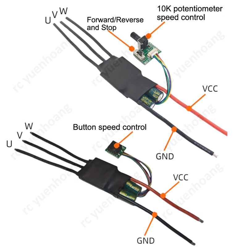 Placa controladora de Motor CC - Brushless Motor Thrust Test Stand reseña y precio