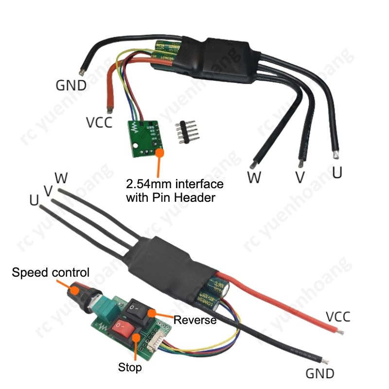 Placa controladora de Motor CC - Brushless Motor Thrust Test Stand reseña y precio