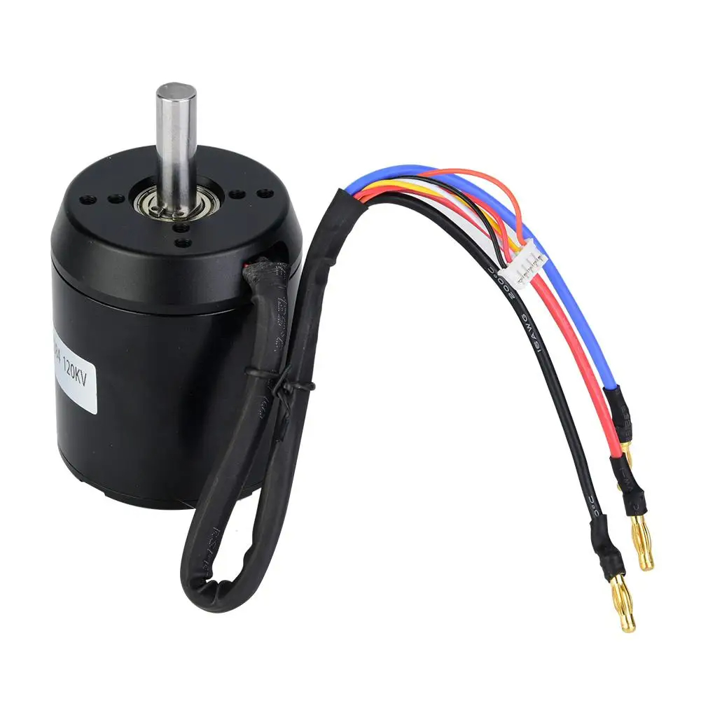 Motor BLDC 6384 de 120KV, resi - 6384 Brushless Motor Sensored reseña y precio