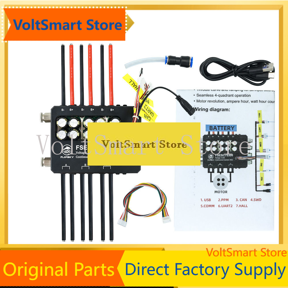 Controlador Electrónico de Vel - Vesc 75300 High Current Esc reseña y precio