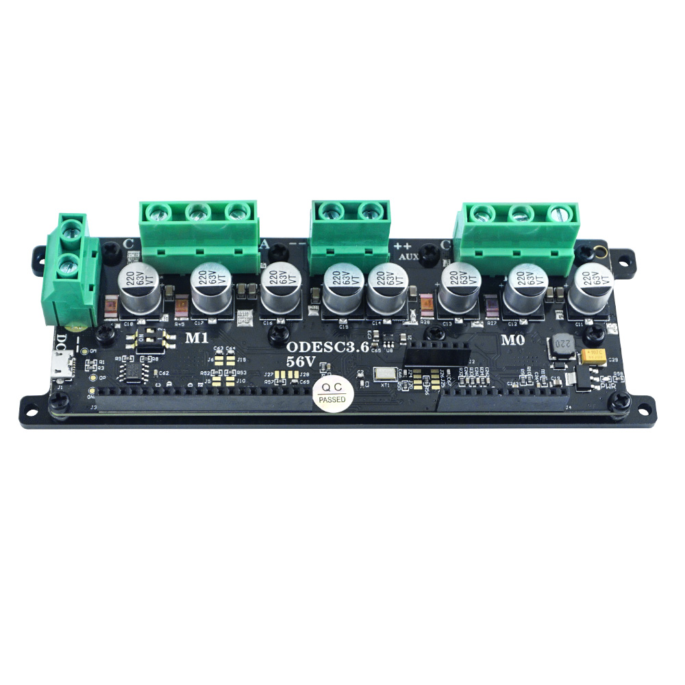 ODESC3.6 optimiza el controlad - Odrive Dual Brushless Motor Controller reseña y precio